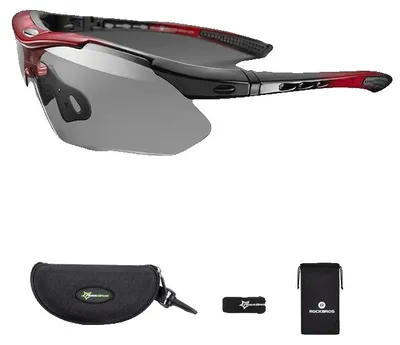 Image de Lunettes de vélo, verres photochromiques, protection UV400, 10141, photochromatiques