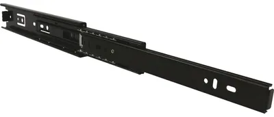 Produktbild von Accuride DB4501 Kugelkäfigführung Vollauszug, Kugelauszug Schienenlänge 550 mm Tragkraft bis 45 kg, Stahl schwarz