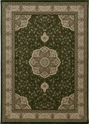 Produktbild von Teppich Läufer Wohnzimmer Grün 80x150 Orientalisches Design