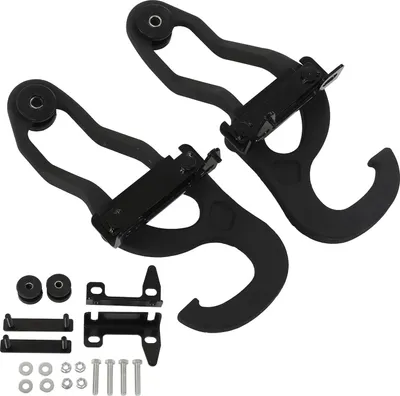 Obrázek produktu pro Sada předního háku s montážním rámečkem 68196982AA Heavy Duty Steel Replacement pro Dodge Ram 1500 2009-2019