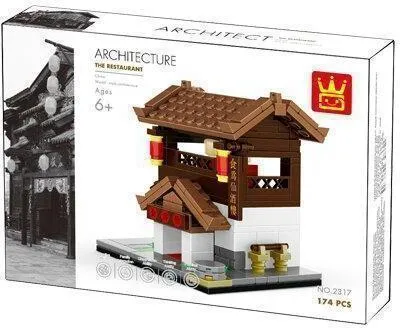 Zdjęcie produktu dla Zestaw architektoniczny „Chińska restauracja”, 174 elementy, Mini-Street