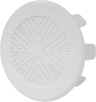 Obrázok produktu pre Ventilačný mriežka, kruhová, nastaviteľná, 100-125 mm, plastová, vhodná do kúpeľne a kuchyne