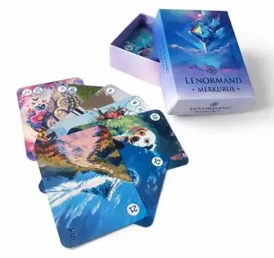 Immagine prodotto di Merkurus, numero 1 - Carte Lenormand - Edizione Fosforos
