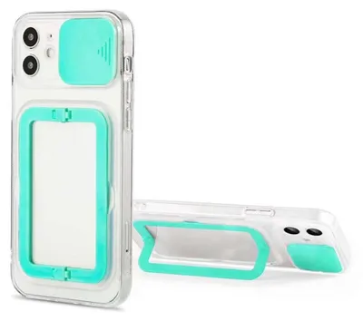 Produktbild von Hülle für iPhone 13 in Grün Kameraobjektivschutz
