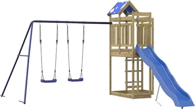 Produktbild von vidaXL Spielturm Imprägniertes Kiefernholz