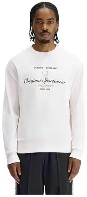 Produktbild von Poloshirt Fred Perry Fred Perry Original Sportswear Snow White für Herren