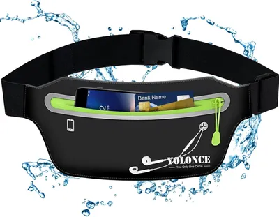 Produktbild von Lauftasche wasserdicht, groß, für Sport, reflektierende Streifen, Nylon