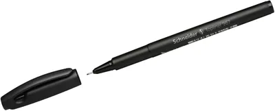 Image de 10 Schneider Topliner 967 Fineliner schwarz 0,4 mm