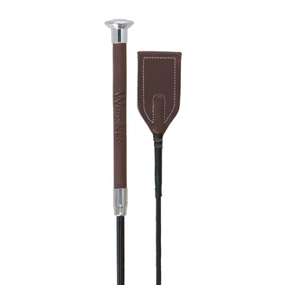 Produktbild von Whip & Go Springgerte Soft braun/silber 65 cm, Größe:65 cm