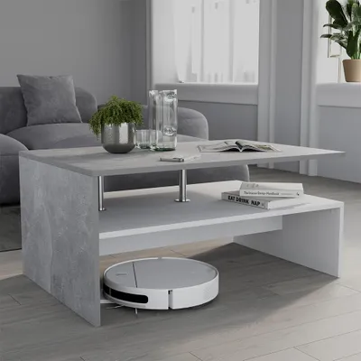 Obrázok produktu pre Konferenčný stolík Vicco Amato Betón/Biela 90 x 52.6 cm, Model 57831