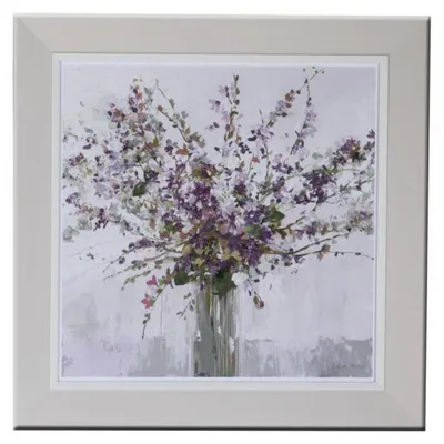 Produktbild von gerahmtes Wandbild BLUMENSTRAUSS quadratisch 53x53cm Formano WA
