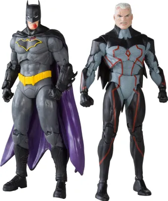 Produktbild von DC Collector Actionfiguren 2er-Pack Omega (Unmasked) & Batman (Bloody)(Gold Label) 18 cm