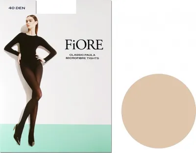Produktbild von Transparente Mikrofaserstrumpfhose 40 den halbopaken Paula Leinen 6