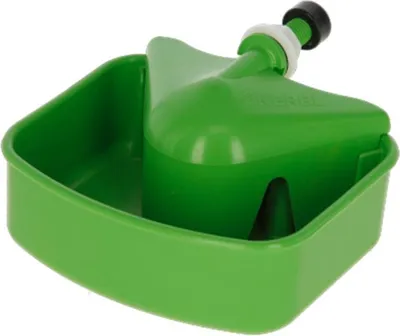 Obrázok produktu pre Napájačka pre hydinu KERBL univerzálna napájačka pre hydinu, napájačka pre kurčatá, zelená, cca 15 x 14 x 7 cm