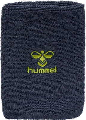 Produktbild von Hummel Old School Brig Wristband Dark denim-lime punch