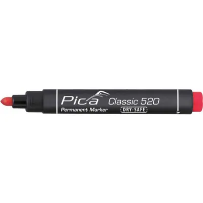 Produktbild von Pica Permanent Marker 1-4mm mit Rundspitze Rot