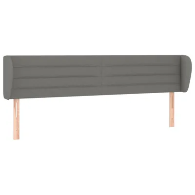 Produktbild von VidaXL 3117307, Dunkles Grau, Polyester, Holz, 2030 mm, 78 cm, 88 cm, 230 mm