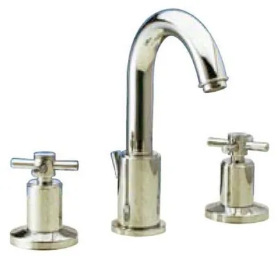 Produktbild von Demm Waschtischarmatur 3 Loch Styll C.28 chrom 05 x 1.C 45 x 10, 05250.001.C
