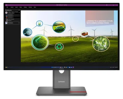Zdjęcie produktu dla LENOVO ThinkVision P27Q-40 27inch IPS WLED QHD 350cd/m2 4ms HDMI DP