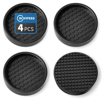 Productafbeelding van Meubelonderzetters, 4 stuks ronde antislip rubberen pads voor meubels
