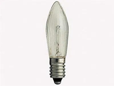 Produktbild von Konstsmide Ersatzbirne, 3er-Blister, klar, 34V, 3W, E10 Schraubgewinde - 1042-030
