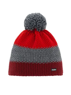 Produktbild von EISBÄR Star Pompon MÜ burgund-anthramel-fieryred -