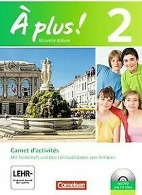 Produktbild von À plus! Nouvelle édition. Band 2. Carnet d'activités mit Audio- und Video-Materialien online