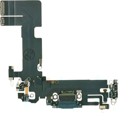 Produktbild von Ladebuchse Mikrofon für Apple iPhone 13 - Ladeanschluss Flex Kabel Leitung Schwarz