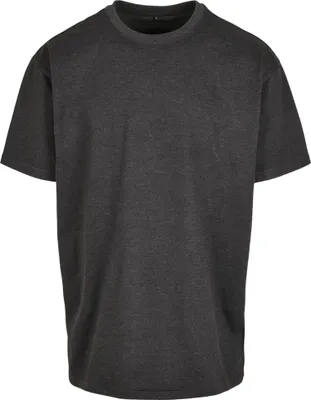 Produktbild von Build Your Brand BY102 | Herren Heavy Oversize Tee - Farbe: Charcoal (Heather) - Größe: L