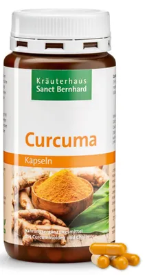Produktbild von Sanct Bernhard Curcuma - 180 Kapseln