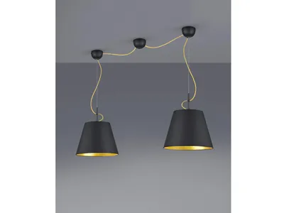 Immagine prodotto di Lampade di design Lampada a sospensione a due luci Lampade da tavolo da pranzo Lampade da soggiorno