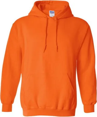 Produktbild von Gildan Heavy Blend Uni Kapuzenpullover / Hoodie / Kapuzensweater BC468 (2XL) (Neonorange)