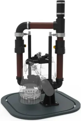 Image de Double installation Jung Pumpen EASYFIX 32 DUO pour installation dans un regard d'égout, 1 pièce.