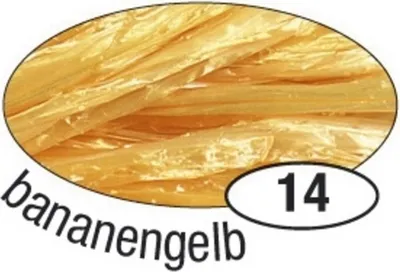 Immagine prodotto di Folia 9214 rafia - lucida, giallo banana, 30 m