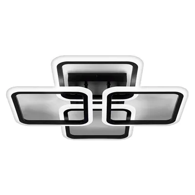 Produktbild von 78W LED-Deckenlampe – Dimmbare quadratische Deckenleuchte mit Fernbedienung, ideal für Büro, Wohnzimmer, Küche & Schlafzimmer