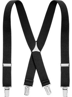 Produktbild von Playshoes Uni Kinder Hosenträger Elastisch Hosenträger, Schwarz, 60