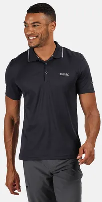 Produktbild von Regatta Maverick V Kurzarm-poloshirt Schwarz XL Mann Schwarz XL