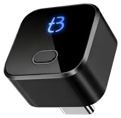 Produktbild von Tradebit TB CUBE PRO Bluetooth 5.4 WiFi 6 Funkadapter Dongle für Apple CarPlay Android Auto Smartphone Universal