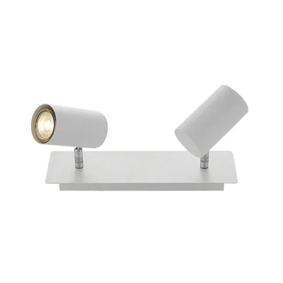 Produktbild von Lindby Deckenstrahler Joffrey, 31 cm, 2-flg., weiß, GU10