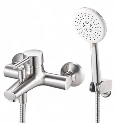 Immagine prodotto di Miscelatore e doccetta per vasca da bagno cromato ATLANTIK40