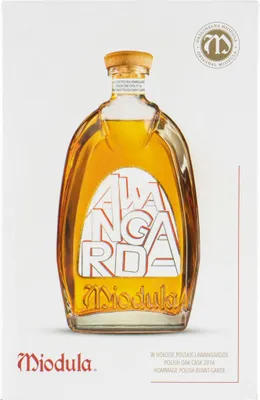 Produktbild von Miodula Prezydencka limitowana w holdzie polskiej awangardzie (HonigWodka) 0,5L im Karton | Flavoured Vodka , Aromatisierter Wodka |500 ml | 40% Alkohol | Mundivie | Geschenkidee | 18+