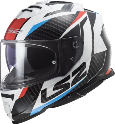 Produktbild von LS2 FF800 Storm II Racer Helm, weiß/rot/blau, 3XL (65/66)