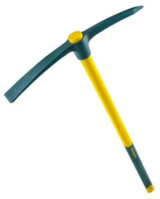 Image de Pioche terrassier ronde Novagrip 90 cm - fer 2 kg pour sols durs et rocheux