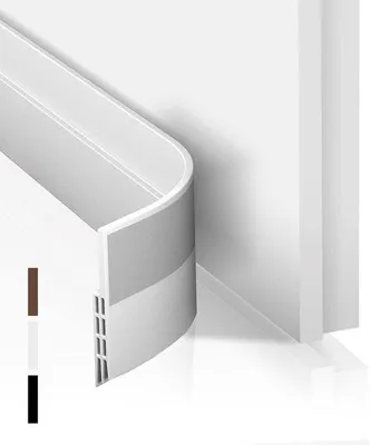 Produktbild von Famanu Türdichtung Zugstopper für Türen 400 x 5 cm schalldichte Türschutz - weiß