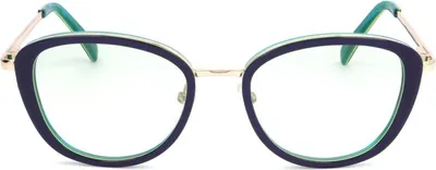 Produktbild von Emilio Pucci Sonnenbrille EP0047-O 92P 52 Damen Blau