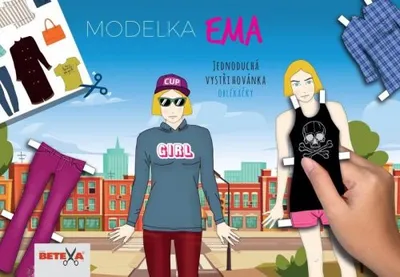 Obrázek produktu pro Modelka Ema - Jednoduchá vystřihovánka