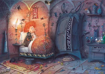 Image de Grafika Puzzle François Ruyer - Sorcière - puzzle de 1000 pièces