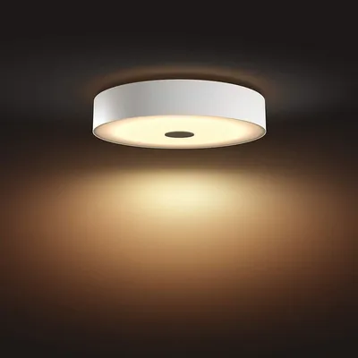 Obrázek produktu pro Philips Hue White ambiance Stropní svítidlo Fair, Chytré stropní světlo, Bluetooth/Zigbee, Bílá, LED, Kov, Žárovky bez možnosti výměny