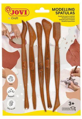 Produktbild von Jovi Modellierwerkzeuge Blister mit 5 Stück, sortiert