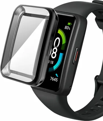 Produktbild von Strap-it Huawei Band 6 TPU-Schutzhülle (Schwarz)